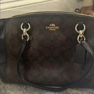 Coach Brown and Black Women's Bag